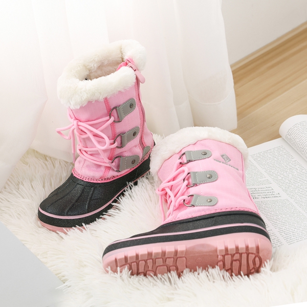 Boys fur lined boots clearance